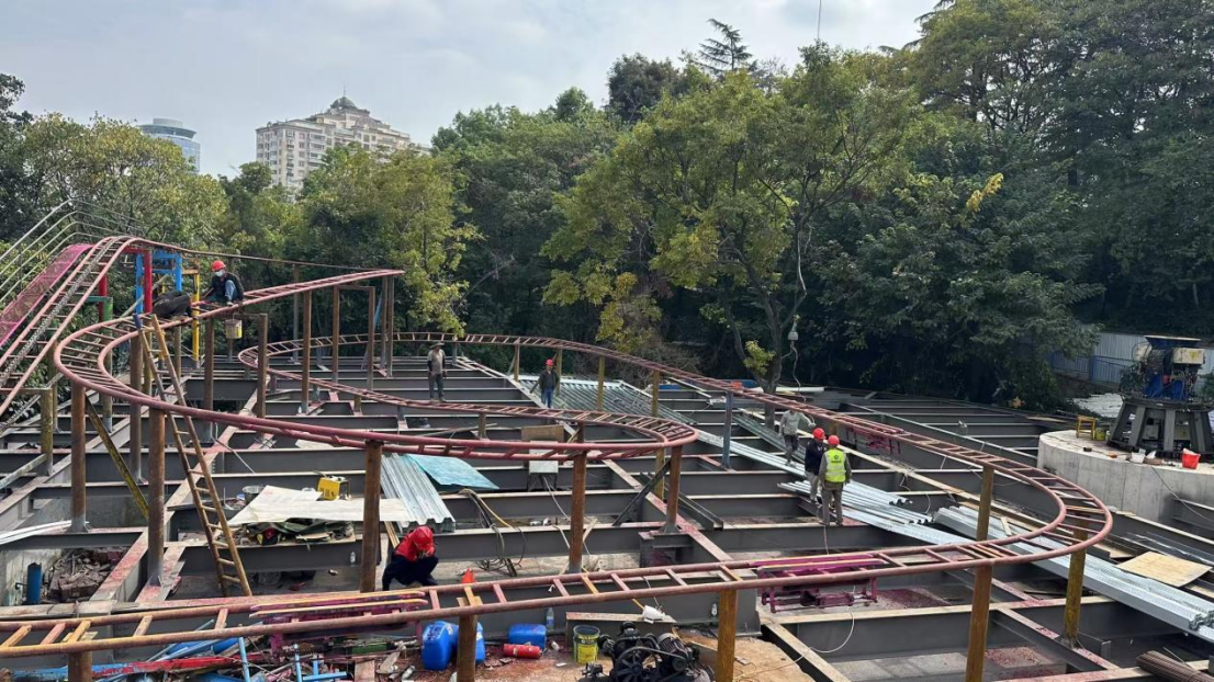 圓通山小小游樂(lè)場(chǎng)搬遷加固工程